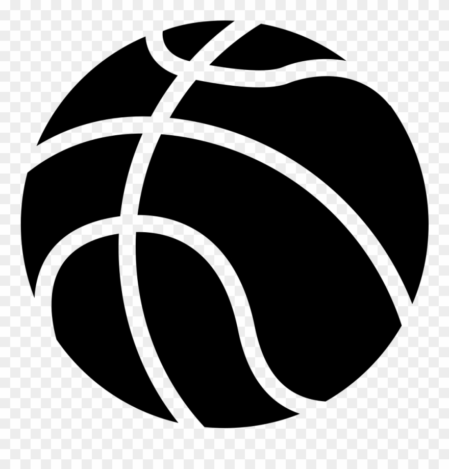 Art Black And White Src - Basketball Ball Logo Black And White Clipart