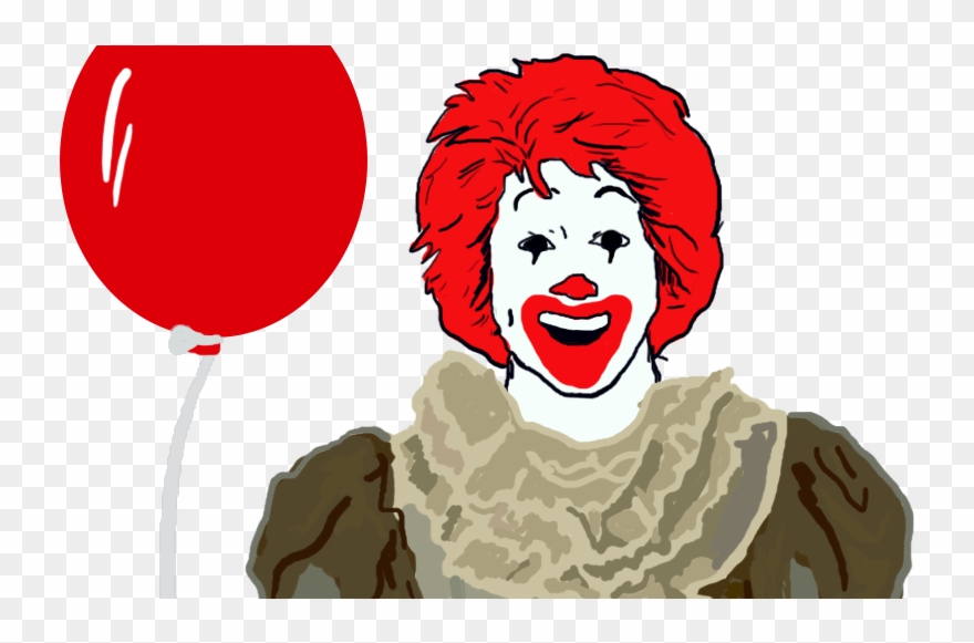 Russian Burger King Accuses The Movie 'it' Of Being - Ronald Mcdonald Clipart