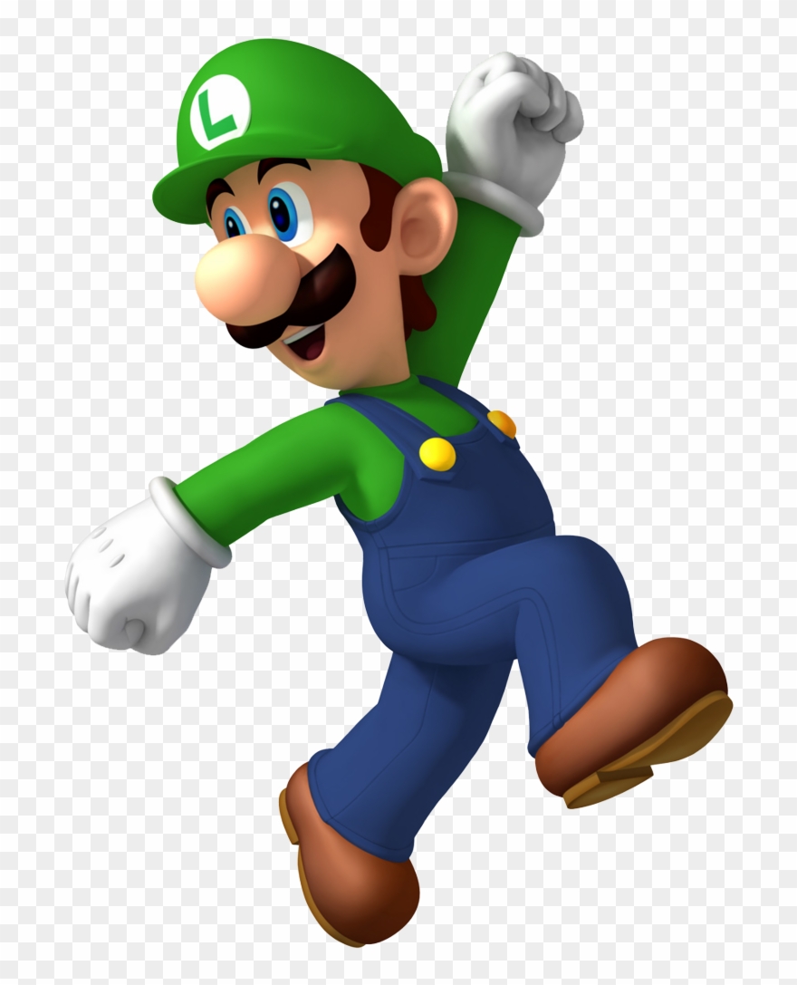 Flashlight Transparent Luigi Jpg Freeuse Download - Super Mario Run Luigi Clipart