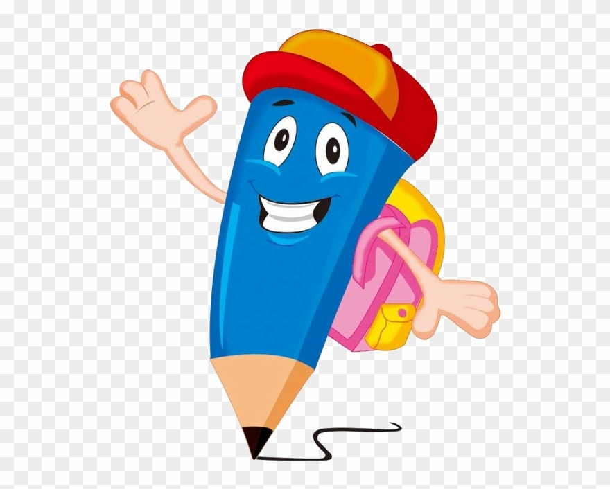 Cartoon Illustration Transprent Png - Animated Cartoon Pencil Clipart