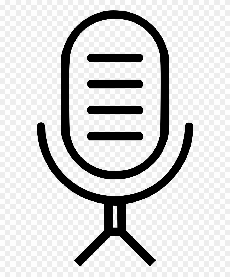 Microphone Radio Vintage Mic Comments - Icon Clipart