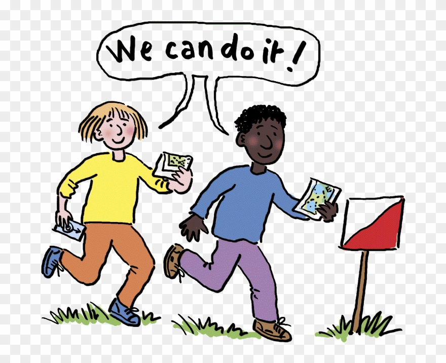 Orienteering Clipart Clipground Funny Socks Clipart - Orienteering For Kids - Png Download