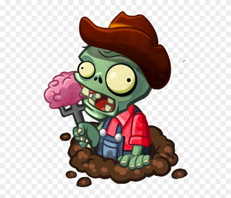 Brain Farmer - Plants Zombies Heroes Zombuffe Clipart