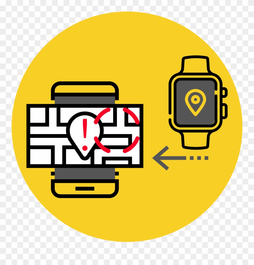 Monitors Heart Rate And Tracks Your Steps To Better - Former Mountain Line Clipart