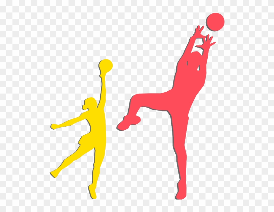 Sport Clipart Netball - Cartoon Netball Png Transparent Png