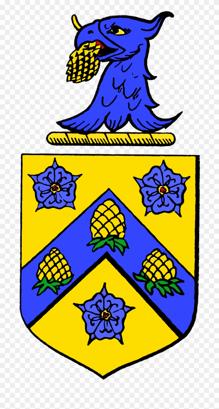 Gold Coat Of Arms - Crusades Clipart