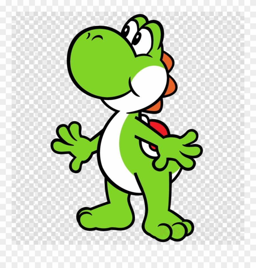Yoshi Shoeless Clipart