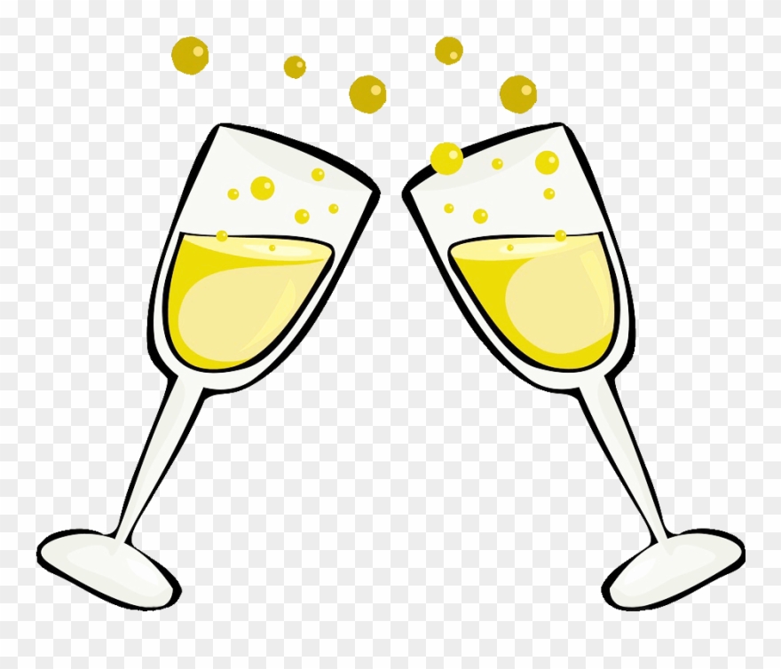 Svg Library Download Inner Circle Archive Redcircledc - Champagne Glass Toast Gifs Clipart
