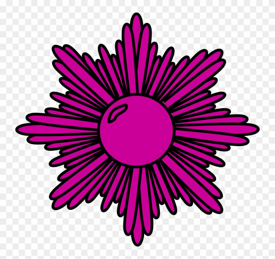 Computer Icons Drawing Black And White Symbol - Purple Award Ribbon Clipart - Png Download