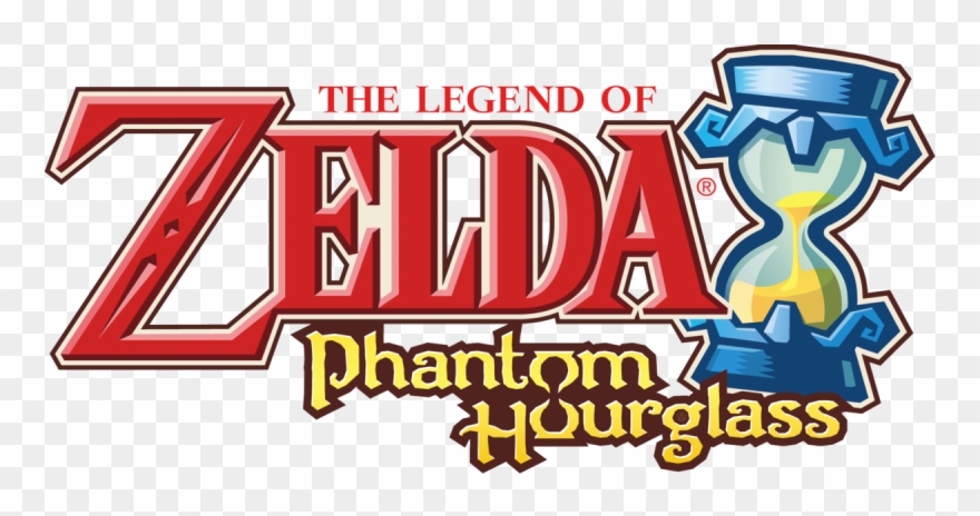 The Legend Of Zelda - Legend Of Zelda Phantom Hourglass Logo Clipart