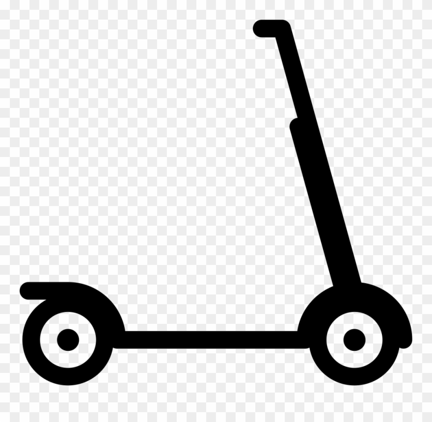 Kick Scooter Png Pic - Kick Scooter Icon Png Clipart