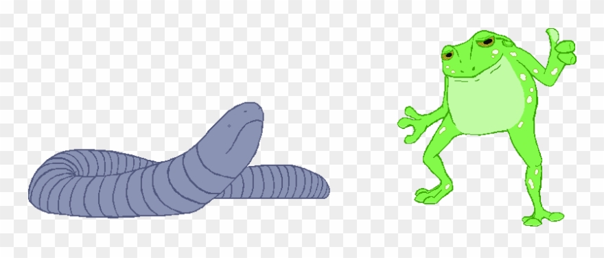 Ms Paint Green Tree - Green-eyed Tree Frog Clipart