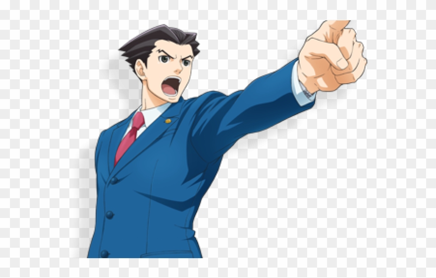 Ace Attorney Clipart - Png Download