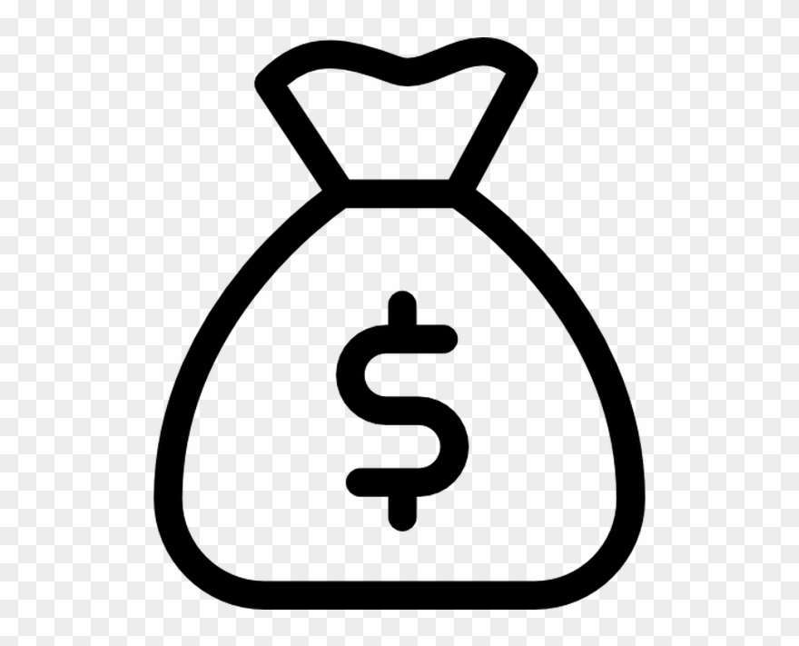 Money Bag Free Vector Icon Designed By Gregor Cresnar - Money Bag Icon Vector Clipart