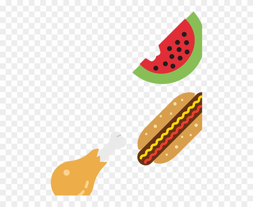 Let's Go - Hot Dog Clipart