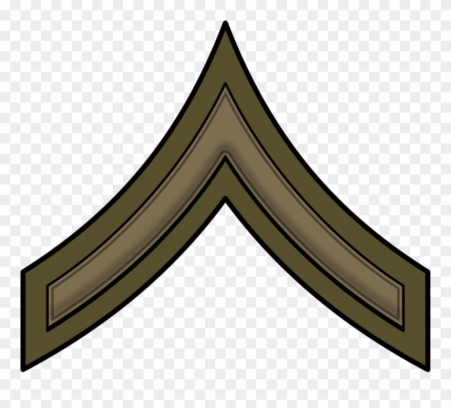 File - Ww1-private - Svg - World War 2 Army Private Insignia Clipart