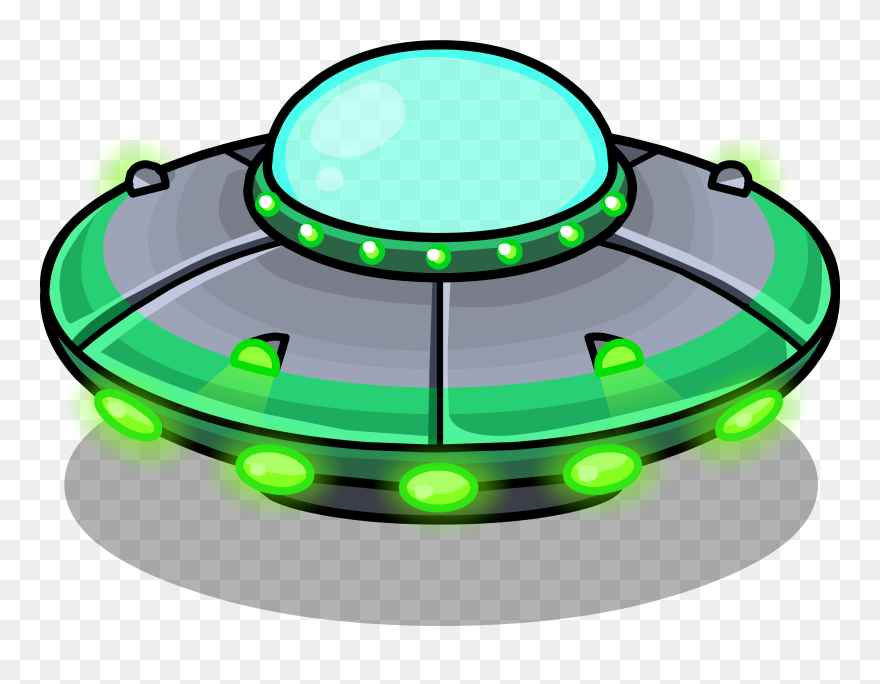Ufo Clipart Sprite - Club Penguin Ufo - Png Download