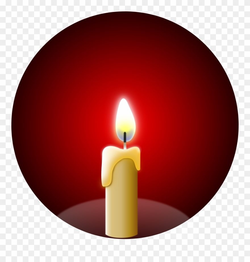 Candle Light Computer Icons Pict - Vela Clipart - Png Download