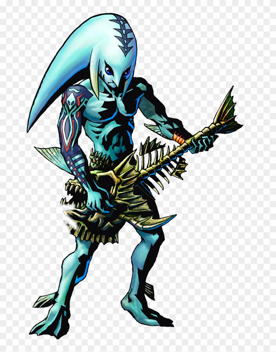Mikau, The Zora Guitarist - Zelda Majora's Mask Mikau Clipart