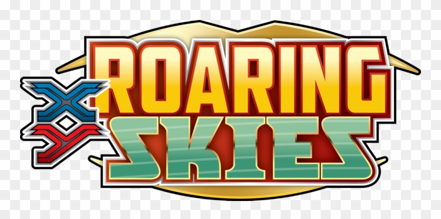 Thunder Clipart Roaring - Xy Roaring Skies - Png Download