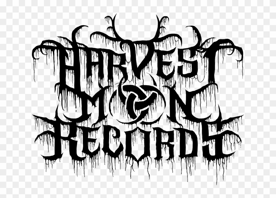 Harvest Moon Records - Calligraphy Clipart