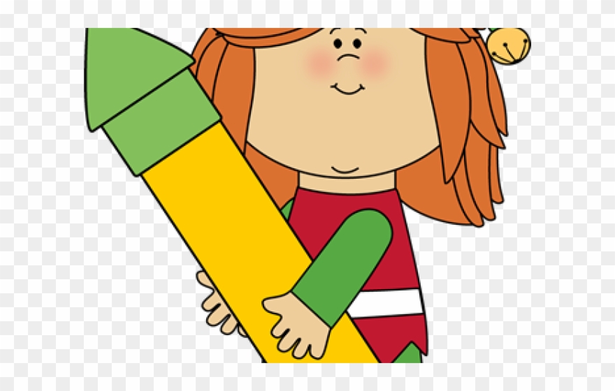 Elf Clipart Schedule - Christmas Elf - Png Download