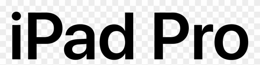 Apple Ipad Pro Wordmark - Ipad Pro 2018 Bendgate Clipart