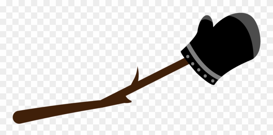 This Is A Sticker Of A Snowman's Arm With A Glove - Glove Clipart