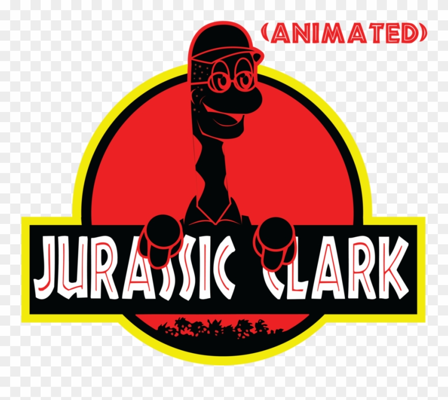 Jurassic Clark By Ck Was Here - Jurassic Park Cartoon Logo Clipart