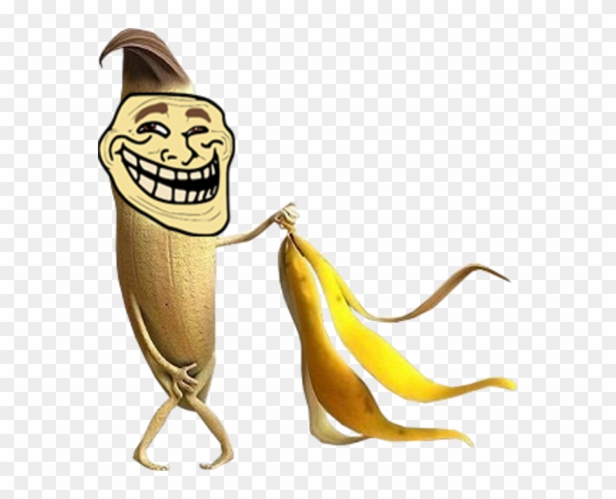 Le Troleing Bananna - Banana Fun Clipart