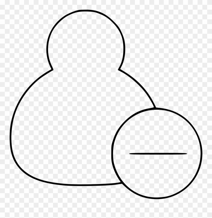 Remove A Avater Face Stop Comments - Circle With Line Clipart