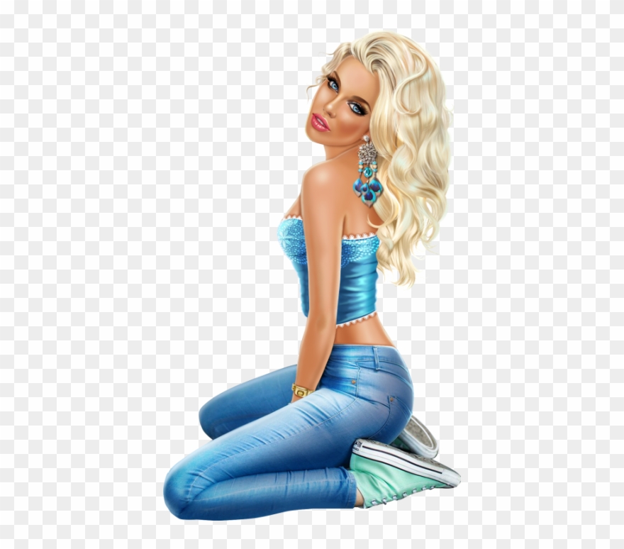 3d Girls - Zezette Centerblog Clipart