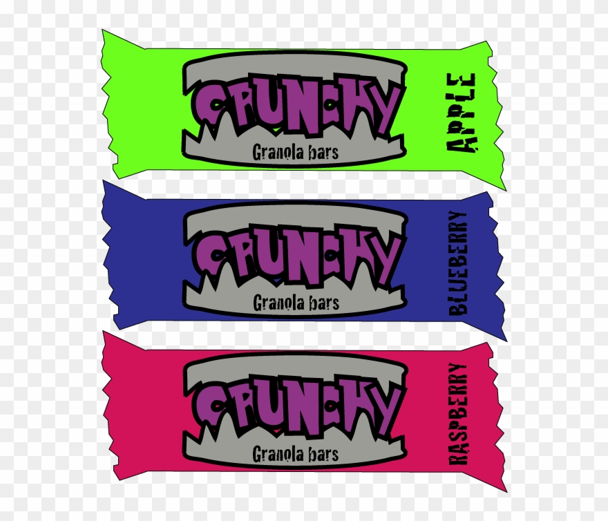 Crunchy Granola Bars Clipart