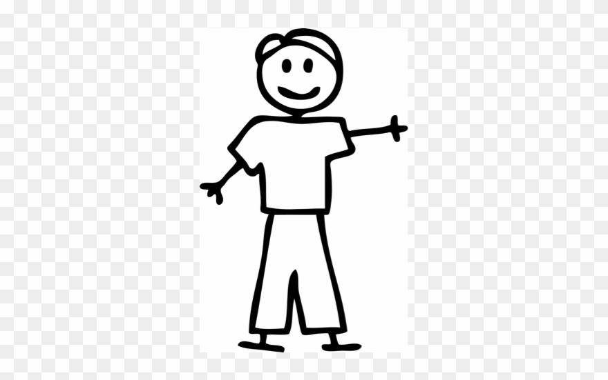 Do You Want To Know About Story Conflict Ok, First - Clip Art Male Stick Figure - Png Download