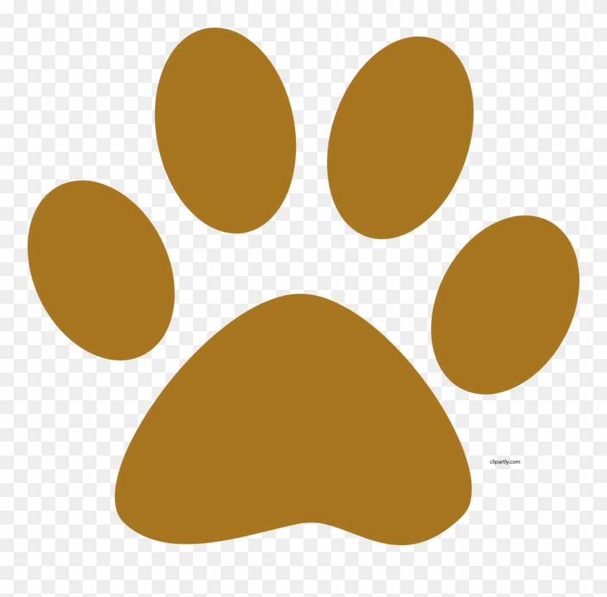 Millie Our Rescue Dog Woof - Paw Print Clip Art - Png Download