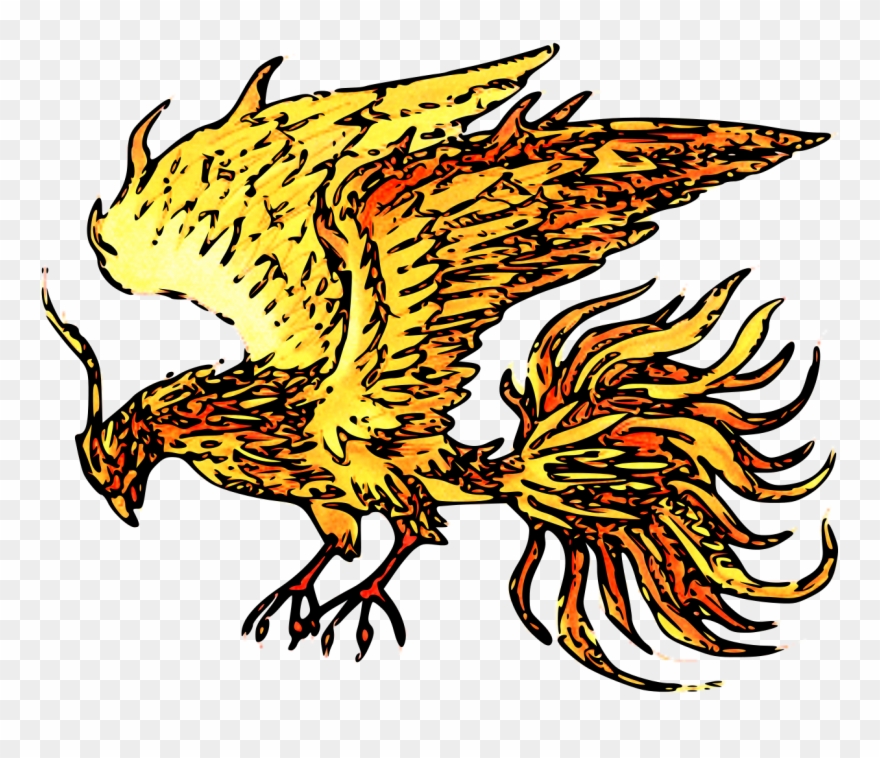 ”pheonix Rising From The Ashes” - Ave Fenix Clipart