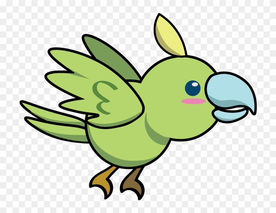 Bird Normal Shaded2 - การ์ตูน ตั๊กแตน น่า รัก Clipart