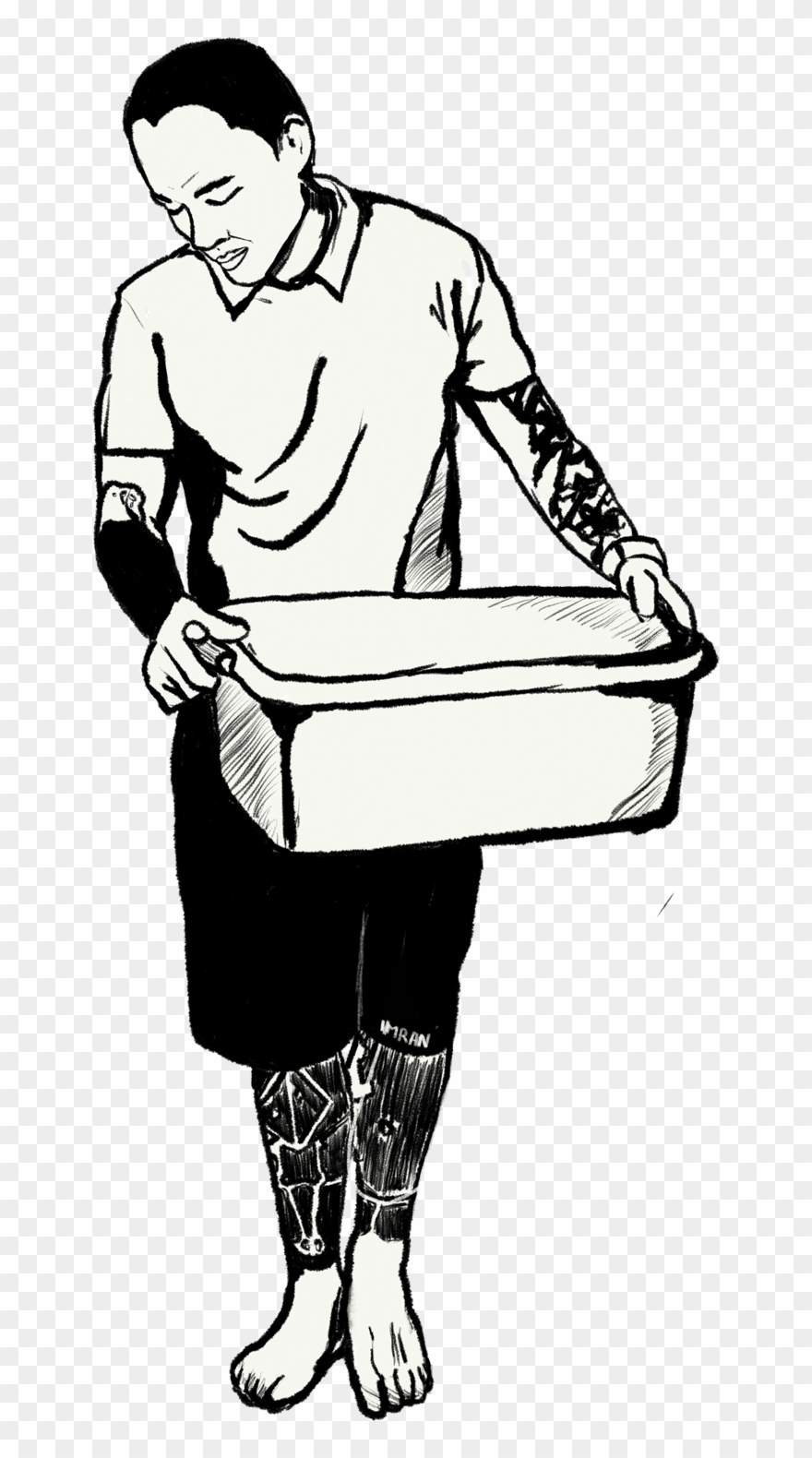 There Is A Limited Time Imran Can Spend Outside His - Sketch Clipart