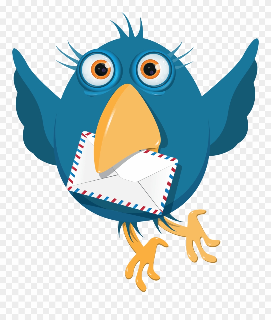 Public Relations Opportunities Blogging, Communication, - Птичка С Конвертом Clipart