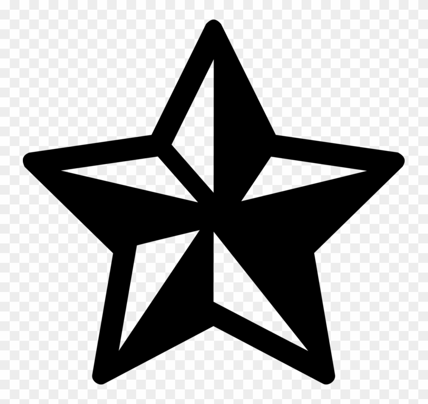 Star Polygons In Art And Culture Pictogram Symbol Computer - Star Objects Black And White Clipart