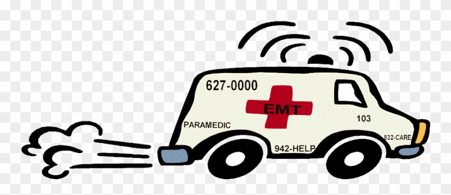 Moving Clipart Ambulance - Moving Picture Of Ambulance - Png Download