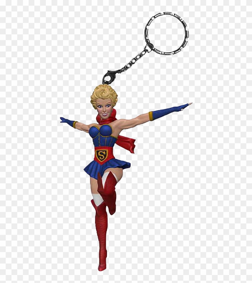 Dc Bombshells Keychain Popcultcha - Dc Bombshells - Batgirl Keychain Clipart