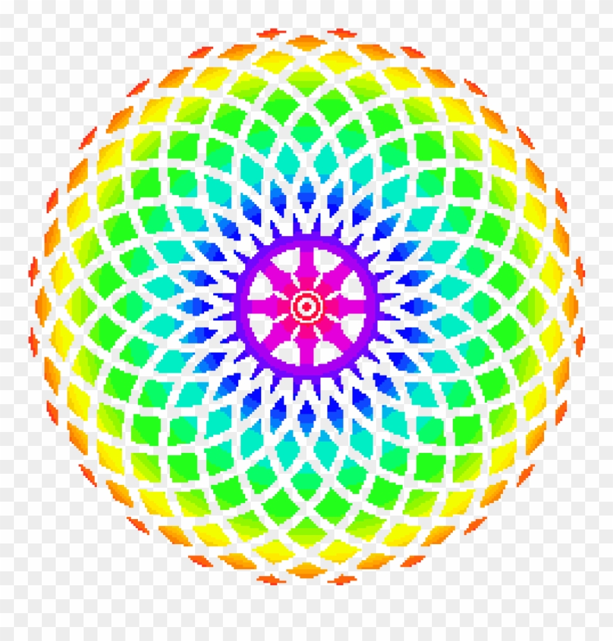 Latest Buddhism Gifs Find The Top Gif - Ceiling Of Taj Mahal Clipart