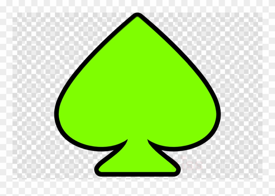 Spade Outline Clipart Spades Clip Art - Green Bay Packers Clipart Logo - Png Download