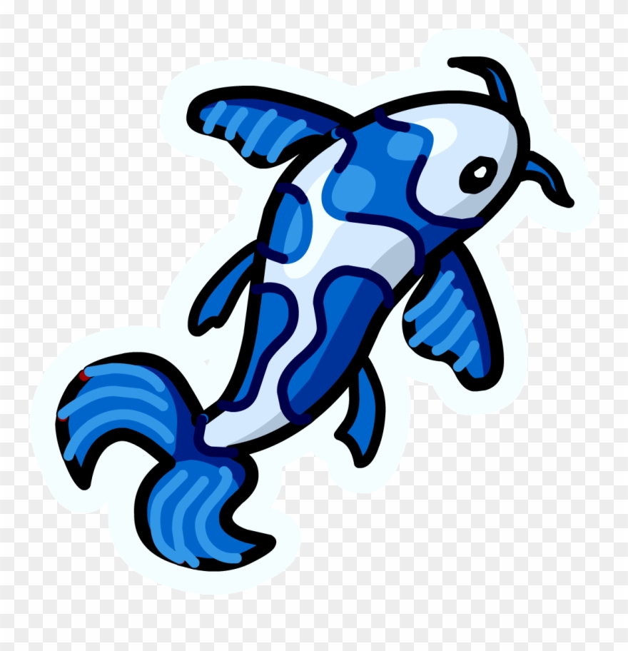 Image - Blue Koi Fish Png Clipart