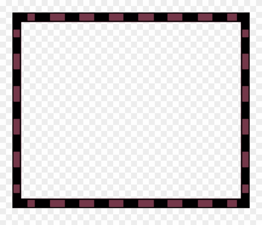 All Photo Png Clipart - Red And Black Border Png Transparent Png