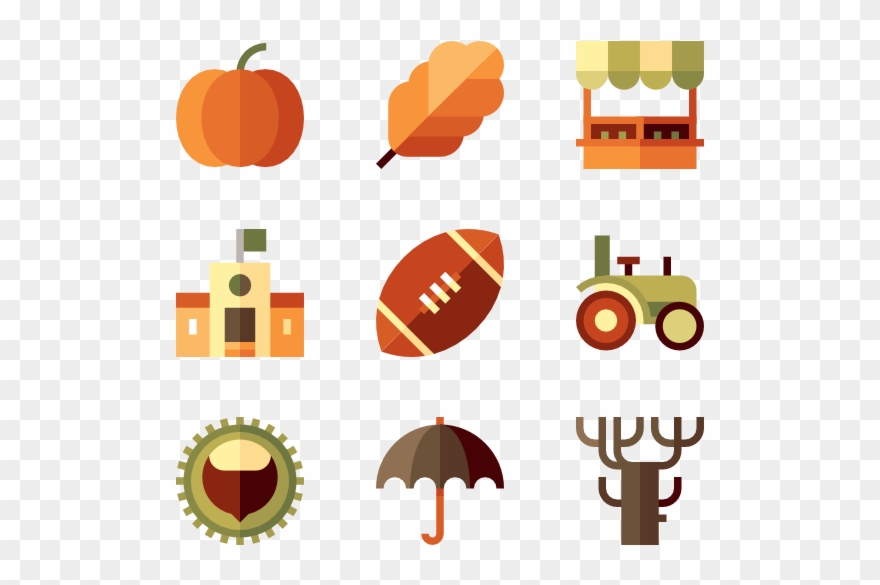 Picture Free Stock Here S A Selection - Autumn Icon Set Vector Png Clipart