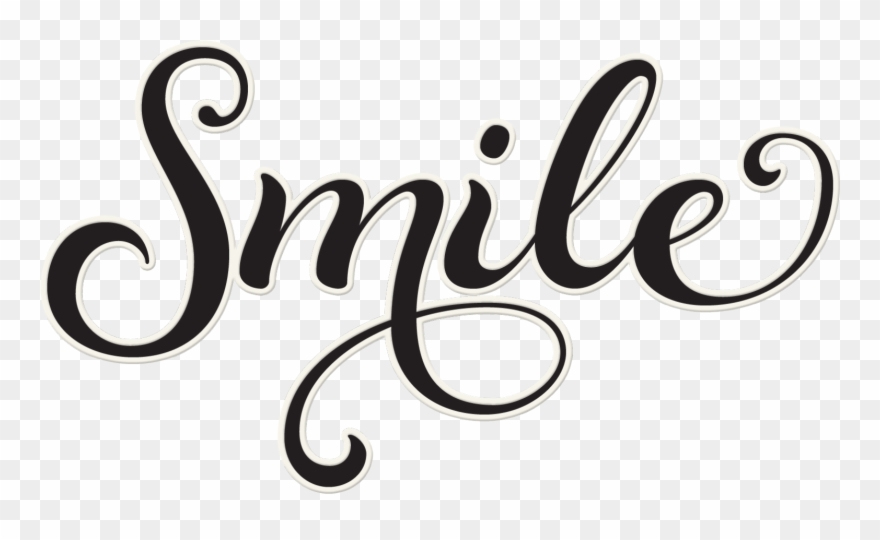 Believe Christmas Clipart - Word Smile - Png Download