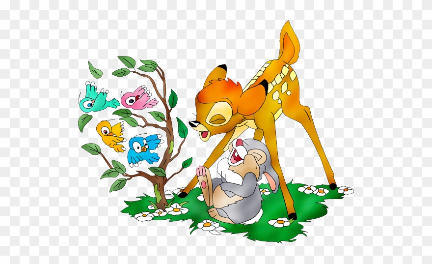 Bambi Clipart Thumper - Bambi And Thumper Png Transparent Png