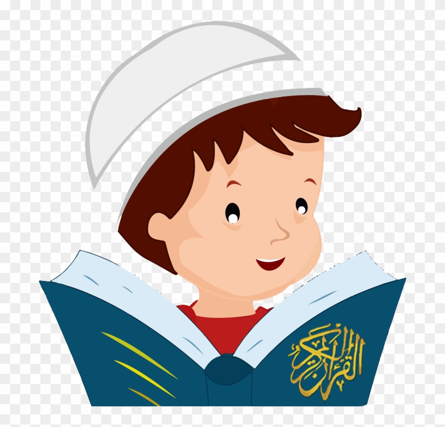 Arab Clipart Reading Quran - Al Quran Clipart Png Transparent Png